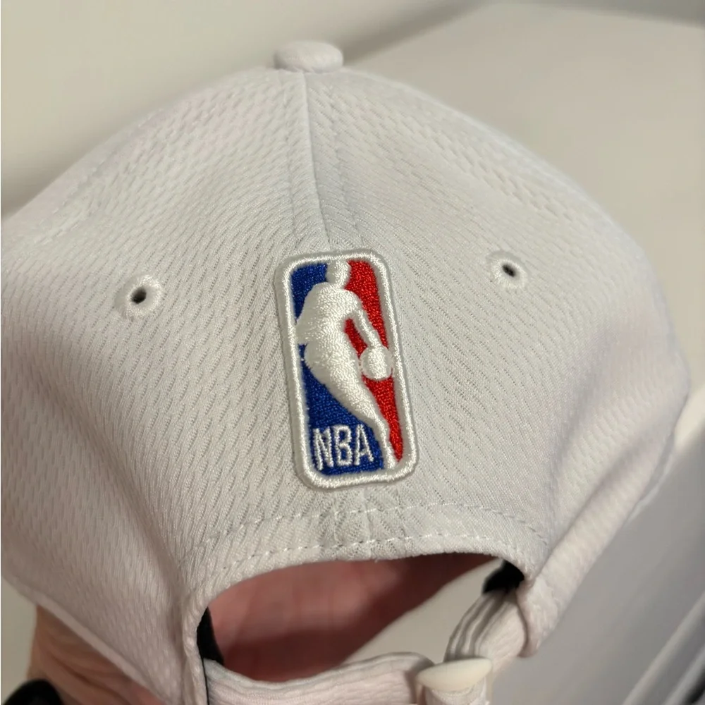 New Era White womens Cap with Miami Heat Logo